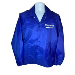 Vintage 1980s USA Los Angeles Dodgers Windbreaker Jacket Men’s Size Large 44–46